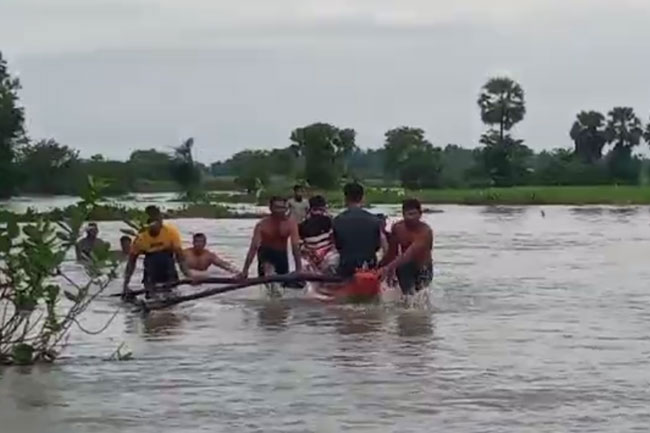 Over 100 families in three districts affected by adverse weather