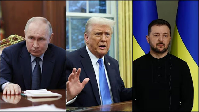 Zelensky ready to join Trump-Putin talks if invited