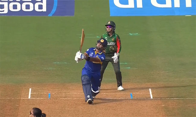 Womens World Cup: Hasini Perera helps Sri Lanka post 202 against Bangladesh