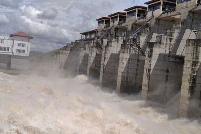 Several reservoirs overflowing due to heavy rainfall