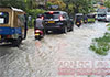 Several roads in Galle inundated due to heavy rains 