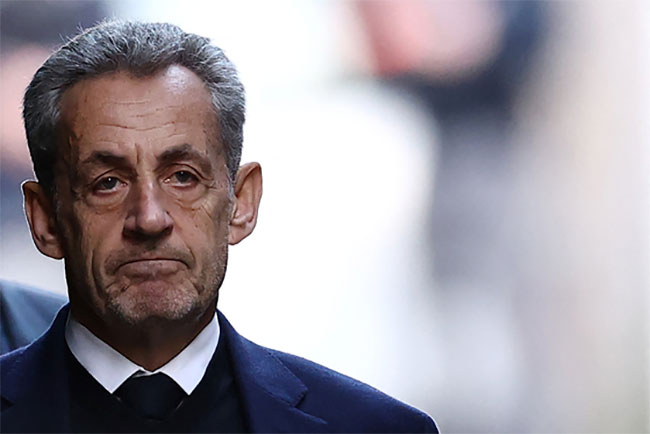 Former French President Sarkozy starts 5-year prison sentence