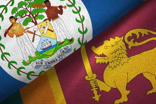 Sri Lanka establishes diplomatic relations with Belize