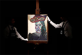 Picasso painting held in private collection sells for $31 million at Paris auction Picasso painting held in private collection sells for $31 million at Paris auction