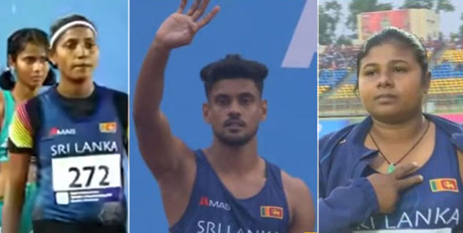 Three more medals for Sri Lanka at South Asian Athletics Championships 2025