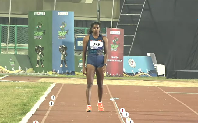 South Asian Athletics C’ships: Madushani Herath wins gold in Women’s Long Jump in Ranchi
