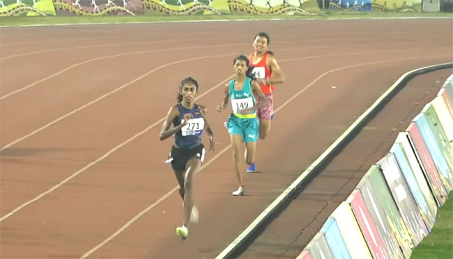 Methmi Wijesuriya wins 10,000m gold for Sri Lanka in Ranchi Methmi Wijesuriya wins 10,000m gold for Sri Lanka in Ranchi