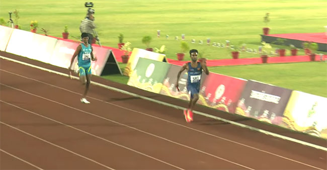 South Asian Athletics C ships- Sri Lanka secures gold in Men s 4x400m relay South Asian Athletics C ships- Sri Lanka secures gold in Men s 4x400m relay