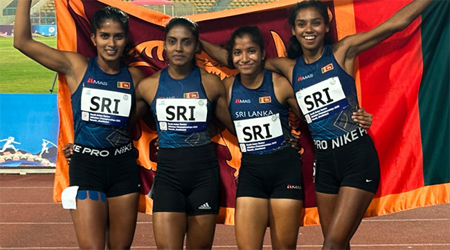 Sri Lanka finish second at South Asian Athletics Championships Sri Lanka finish second at South Asian Athletics Championships