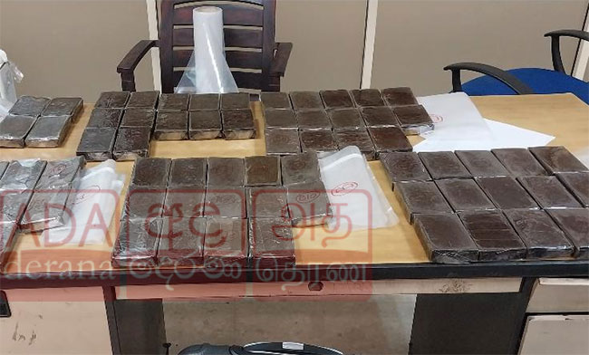 21-year-old Canadian arrested at BIA with Rs. 182.5 million worth of hashish 21-year-old Canadian arrested at BIA with Rs. 182.5 million worth of hashish