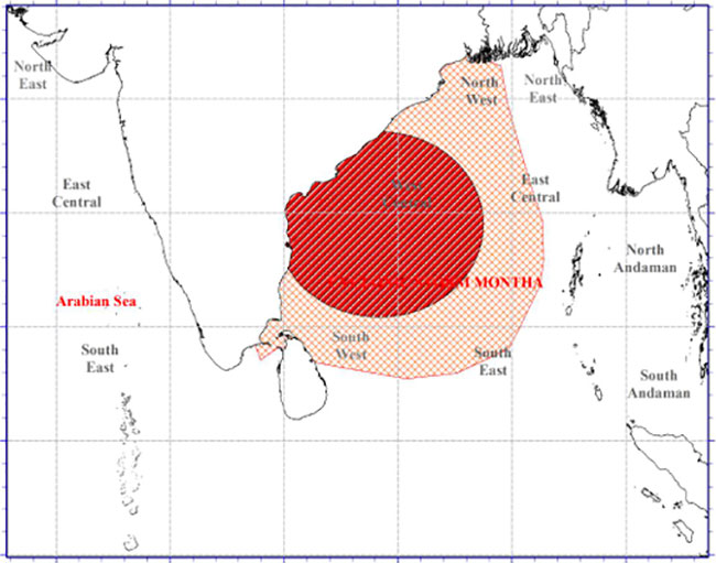 Cyclonic storm ‘Montha’ to bring strong winds and heavy showers