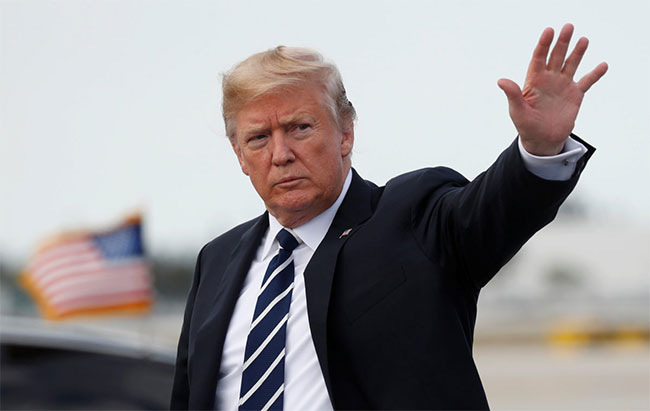 Donald Trump says he “would love to” run for third Presidential term