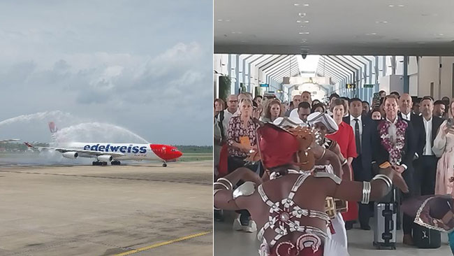 Edelweiss Air inaugurates seasonal flights between Zurich and Colombo