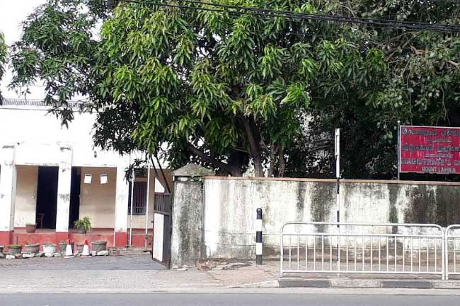 Firearm found at Mount Lavinia Court premises Firearm found at Mount Lavinia Court premises