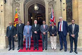 SL parliamentary delegation in UK…
