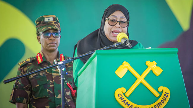 Tanzanian president wins disputed election with more than 97% of votes