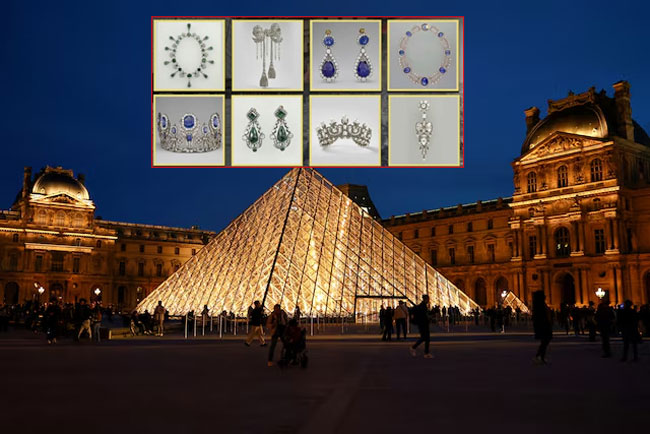 Two more charged in connection with Louvre jewel heist