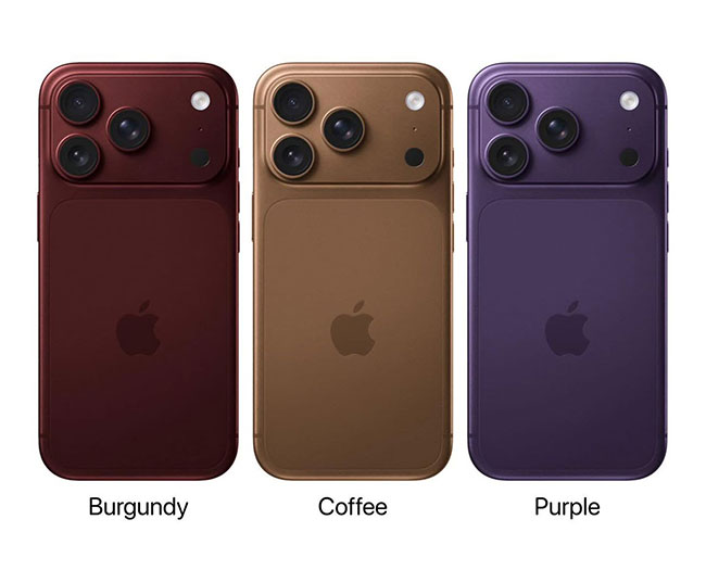 iPhone 18 Pro tipped to launch in burgundy, coffee, and fresh new colors
