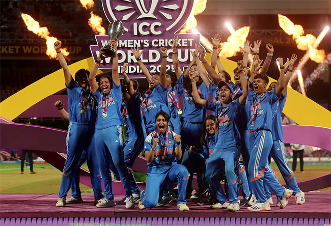 India crowned ICC Women s Cricket World Cup champions