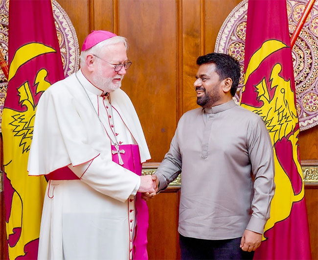Vatican reaffirms support for Sri Lankas efforts to strengthen ethnic and religious harmony