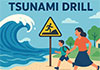 Tsunami mock drill to be held in four districts today