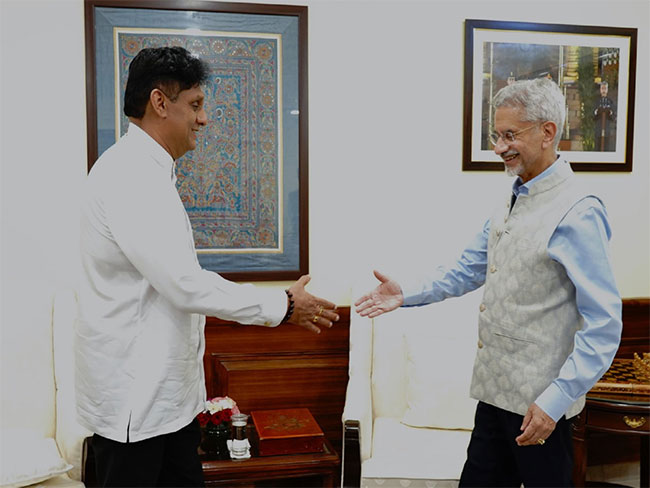 Jaishankar meets Sri Lankan Opposition Leader Sajith Premadasa, discusses ties and regional cooperation