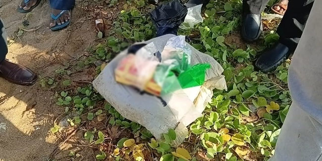 Suspicious parcel found at Katukurunda Beach contains Hashish worth over Rs. 30 mln: Police 