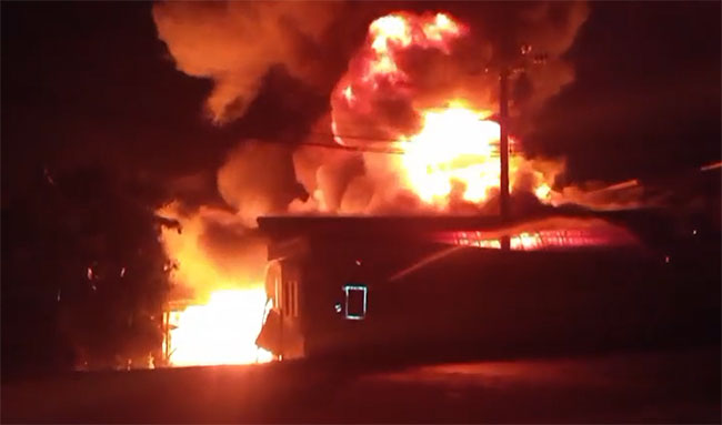 Fire at matchbox factory in Pallekele brought under control