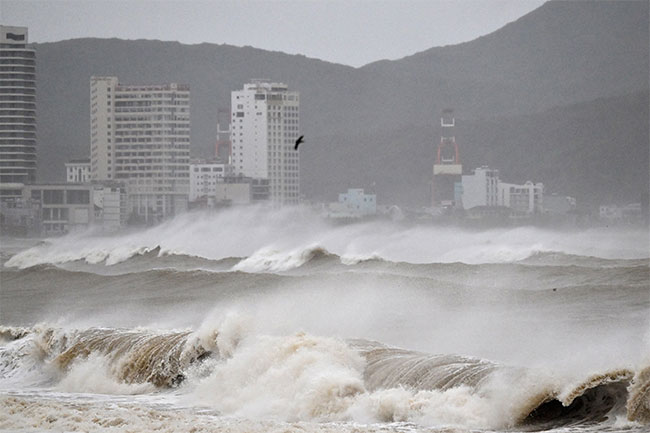 Typhoon Kalmaegi makes landfall in central Vietnam, bringing destructive winds and heavy rains