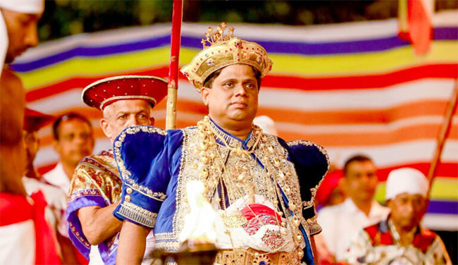 Pradeep Nilanga Dela elected as Diyawadana Nilame of Dalada Maligawa for third term