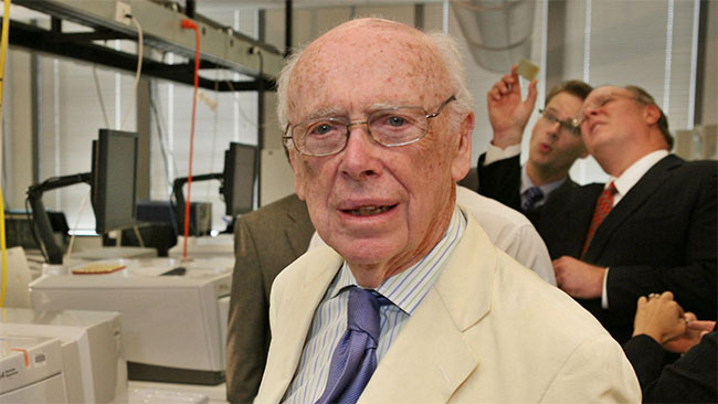 James Watson, famous geneticist and Nobel Prize co-winner in the structure of DNA, dies at 97