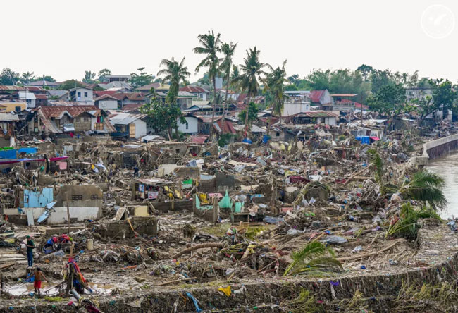 Philippines hit by intense typhoon as nearly a million evacuate