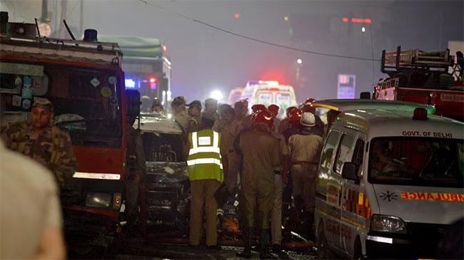 Delhi car blast being probed under anti-terrorism law, report