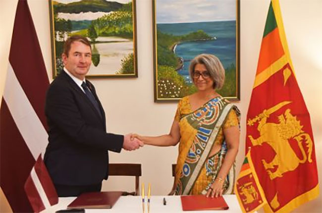 Sri Lanka and Latvia sign agreement on transfer of sentenced persons