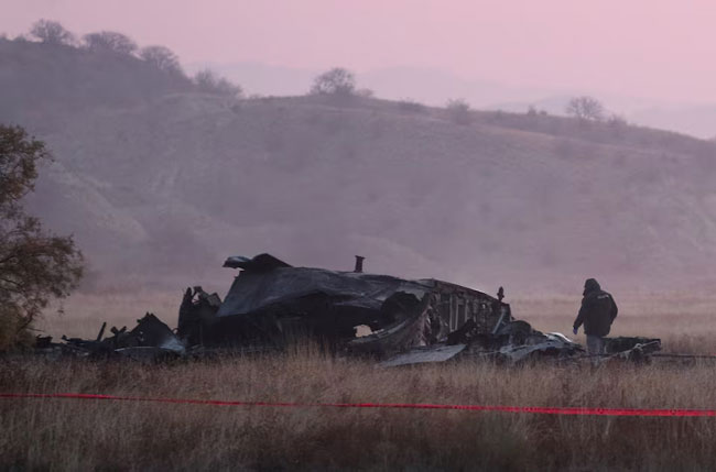 Turkey confirms 20 troops killed in Georgia plane crash; inspections ongoing