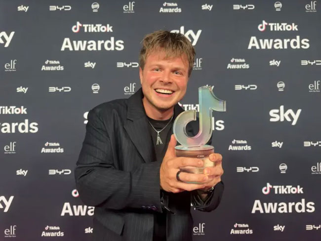 TikTok Awards 2025: Max Klymenko named creator of the year