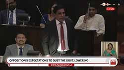 Opposition's expectations to oust the govt. lowering  Ananda Wijepala (English)