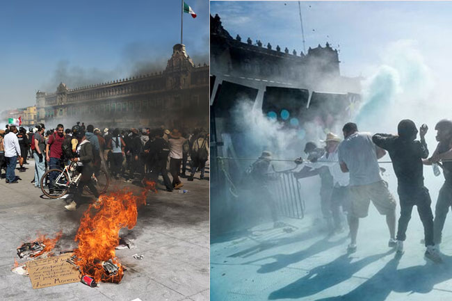 Thousands protest crime and corruption in Mexico City as Gen Z  protests gain momentum