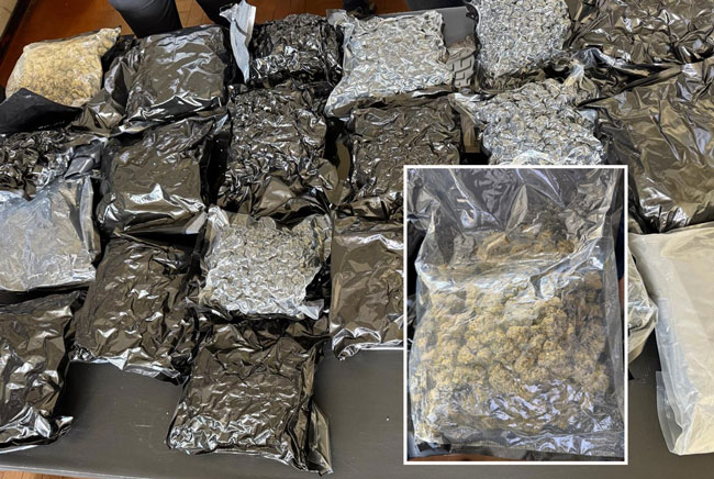 Kush worth over Rs. 113 mln found inside luggage left behind at BIA 
