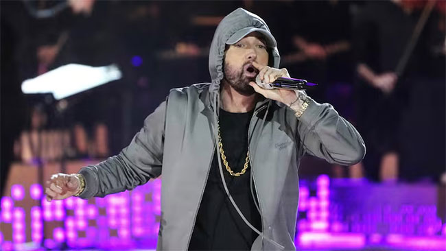 Eminem sues Australian beach brand Swim Shady