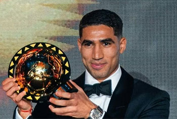 PSG defender Hakimi wins African Footballer of the Year