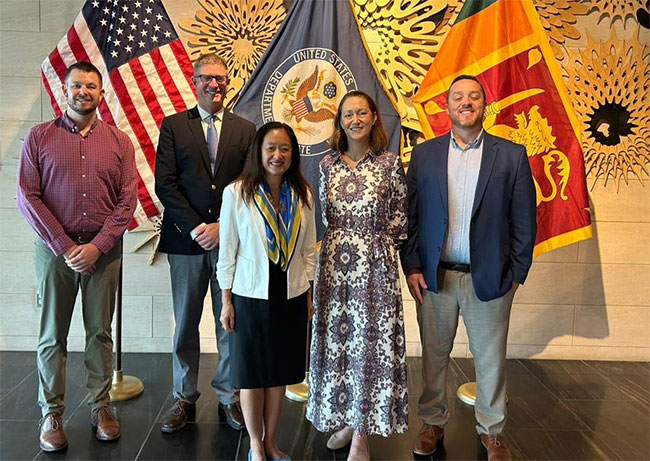 US naval experts in Sri Lanka to help broaden hydrographic mapping skills