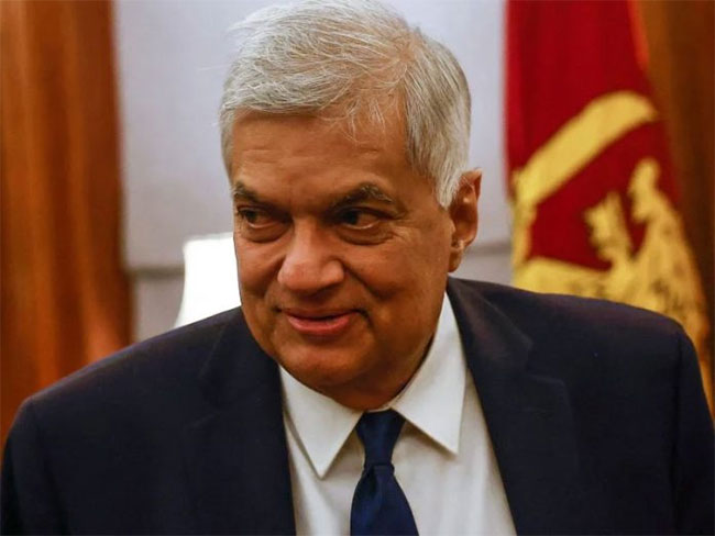 Former President Ranil Wickremesinghe departs for India
