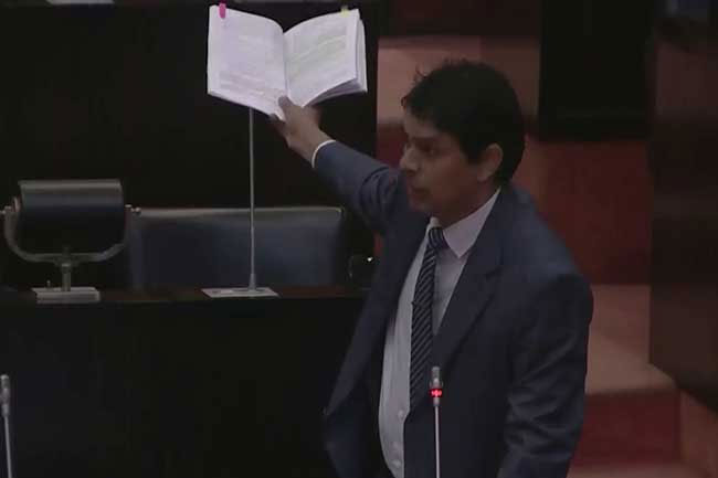 MP Archchuna alleges death threats in Parliament Cafeteria