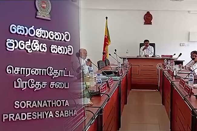 NPP-held Soranathota PS budget defeated for second time