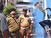 Police remove loudspeakers installed outside Nugegoda rally venue