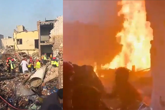 18 dead in Pakistan glue factory explosion amid safety concerns