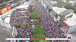 Maha Jana Handa joint opposition rally begins in Nugegoda (English)