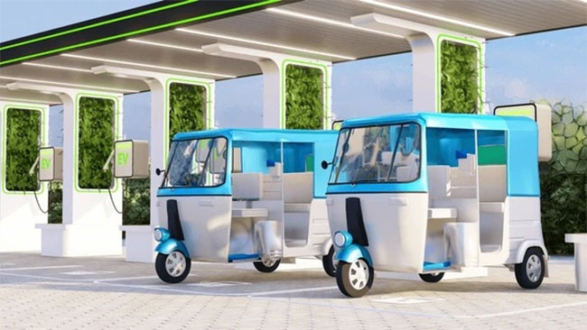 Govt launches programme to convert old petrol three-wheelers to electric