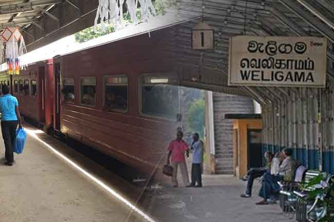 Train services on coastal line restricted to Weligama following derailment